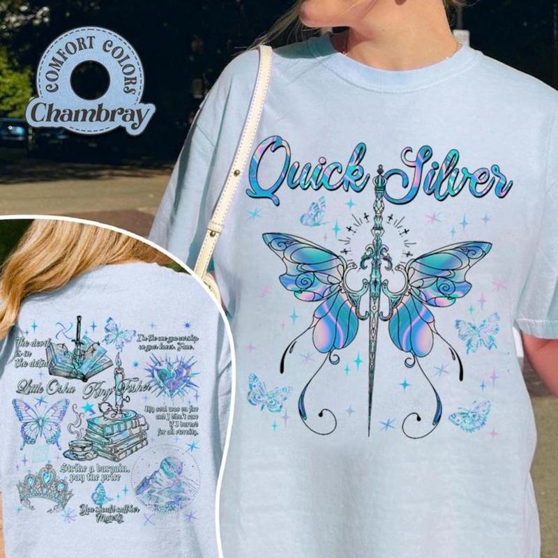 Quicksilver Two-sided Shirt For Fan, Saeris Fane Kingfisher Shirt, Little Osha Fantasy Tee, Gift For Book Lover Hoodie,...