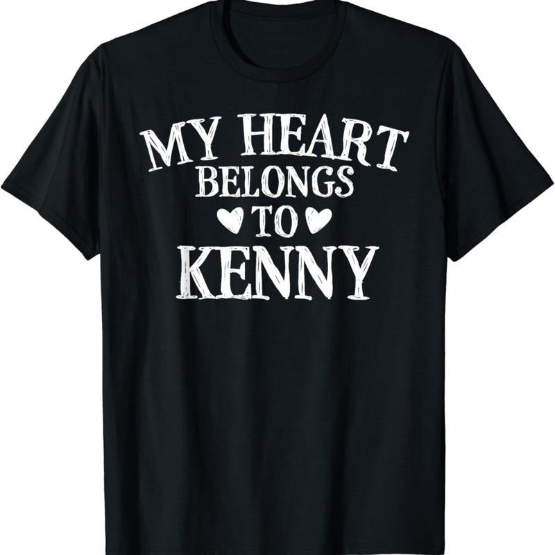 Quirky Heart Belongs To Kenny T-Shirt For Fans Hoodie, Sweatshirt | HypeDripTees.com