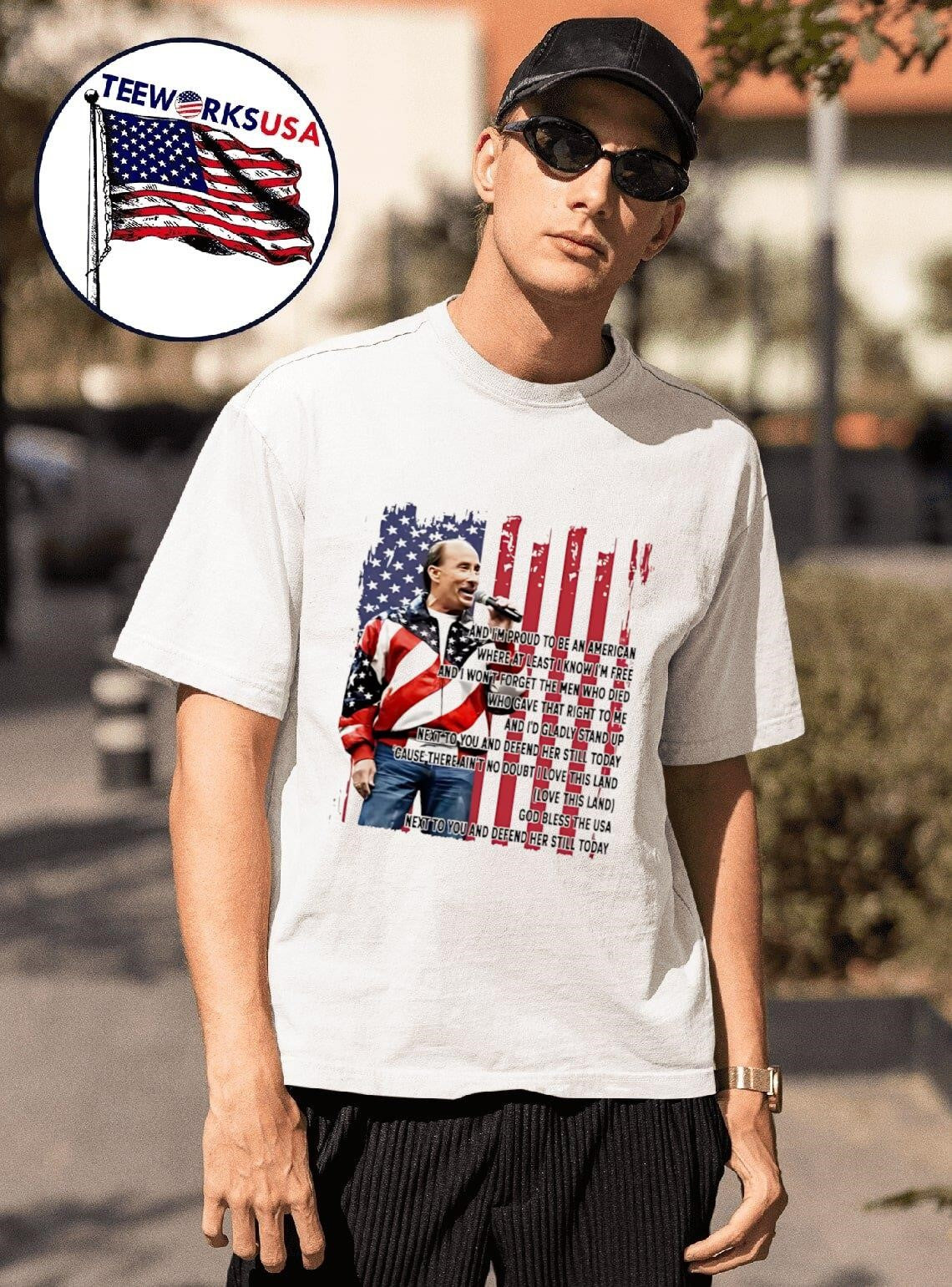 And I’M Proud To Be An American Where At Least I Know I’M Free Shirt