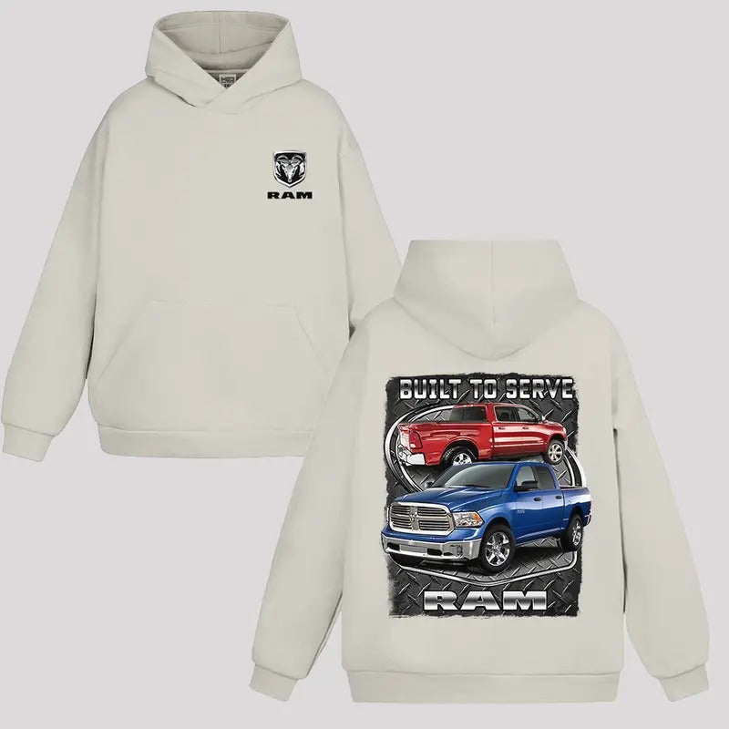 RAM Trucks HEMI Hoodie Dodge RAM 1500 American Truck Mens Sweatshirt Hoodie T-Shirts | HypeDripTees.com