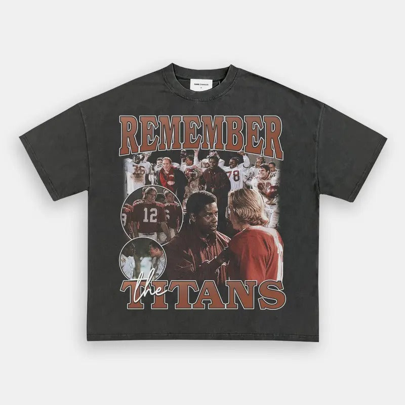 REMEMBER THE TITANS V2 TEE Trending Movie T shirt Vintage 90s T-shirt gift for Movie fans gift for him gift for her...