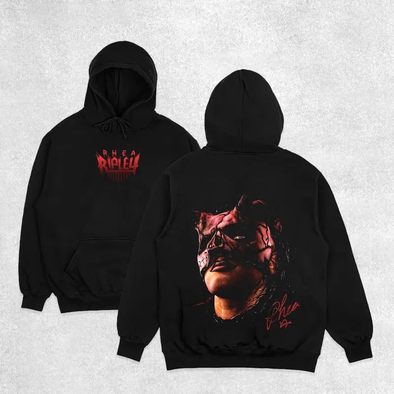 RHEA RIPLEY NEW V3 HOODIE-SWEATER-TEE, Wrestling Tee, Wrestling Graphic Tee, Wrestler Shirt, Sports Shirt, Vintage...