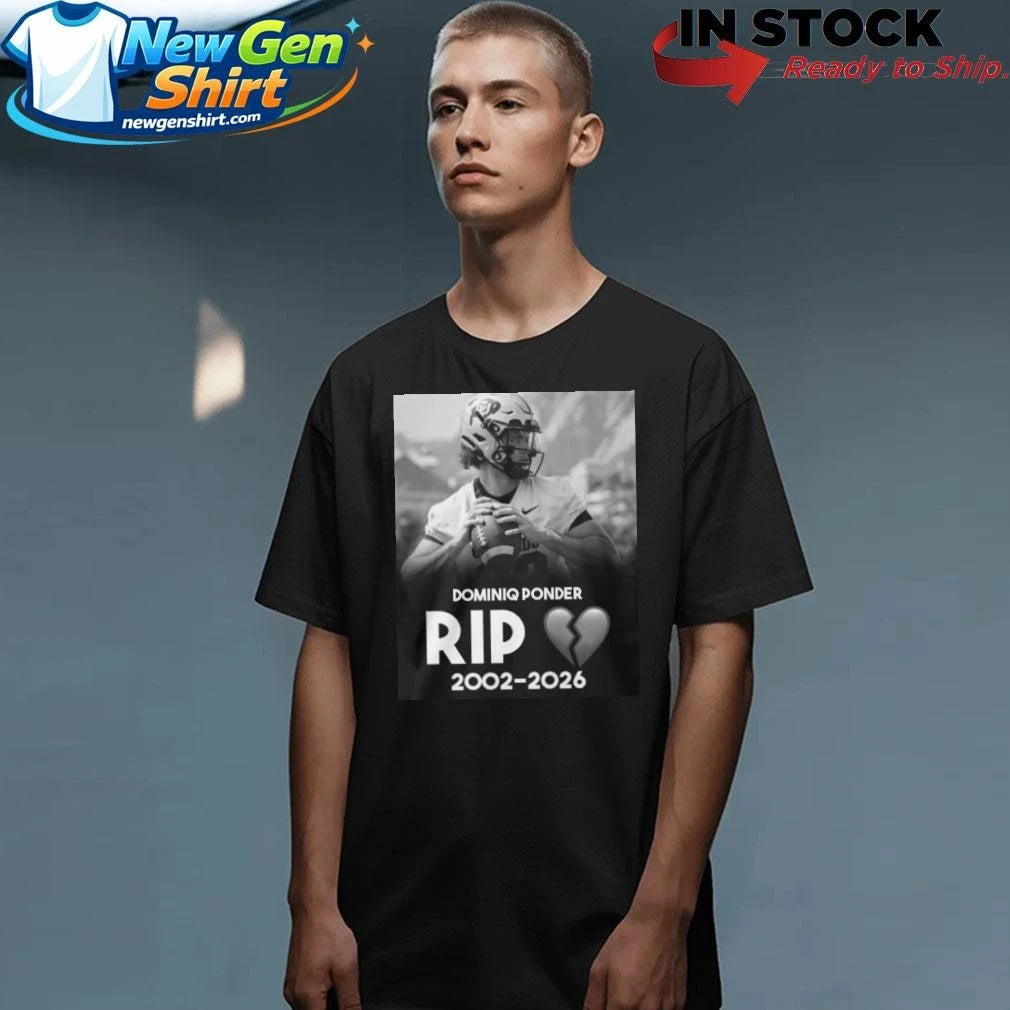 RIP Dominiq Ponder 2002 2026 Shirt