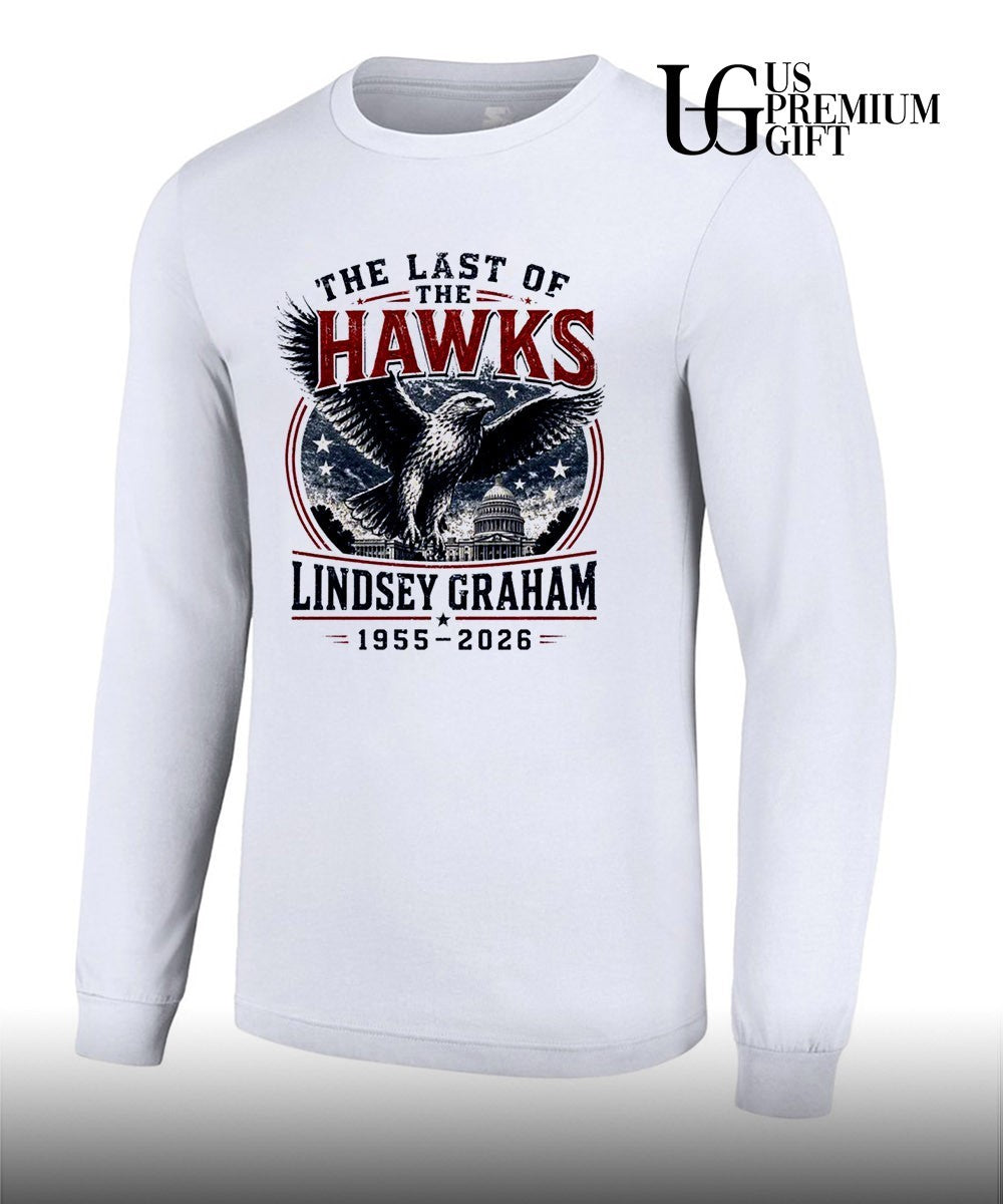 RIP Lindsey Graham 1955-2026 The Last Of the Hawks shirt