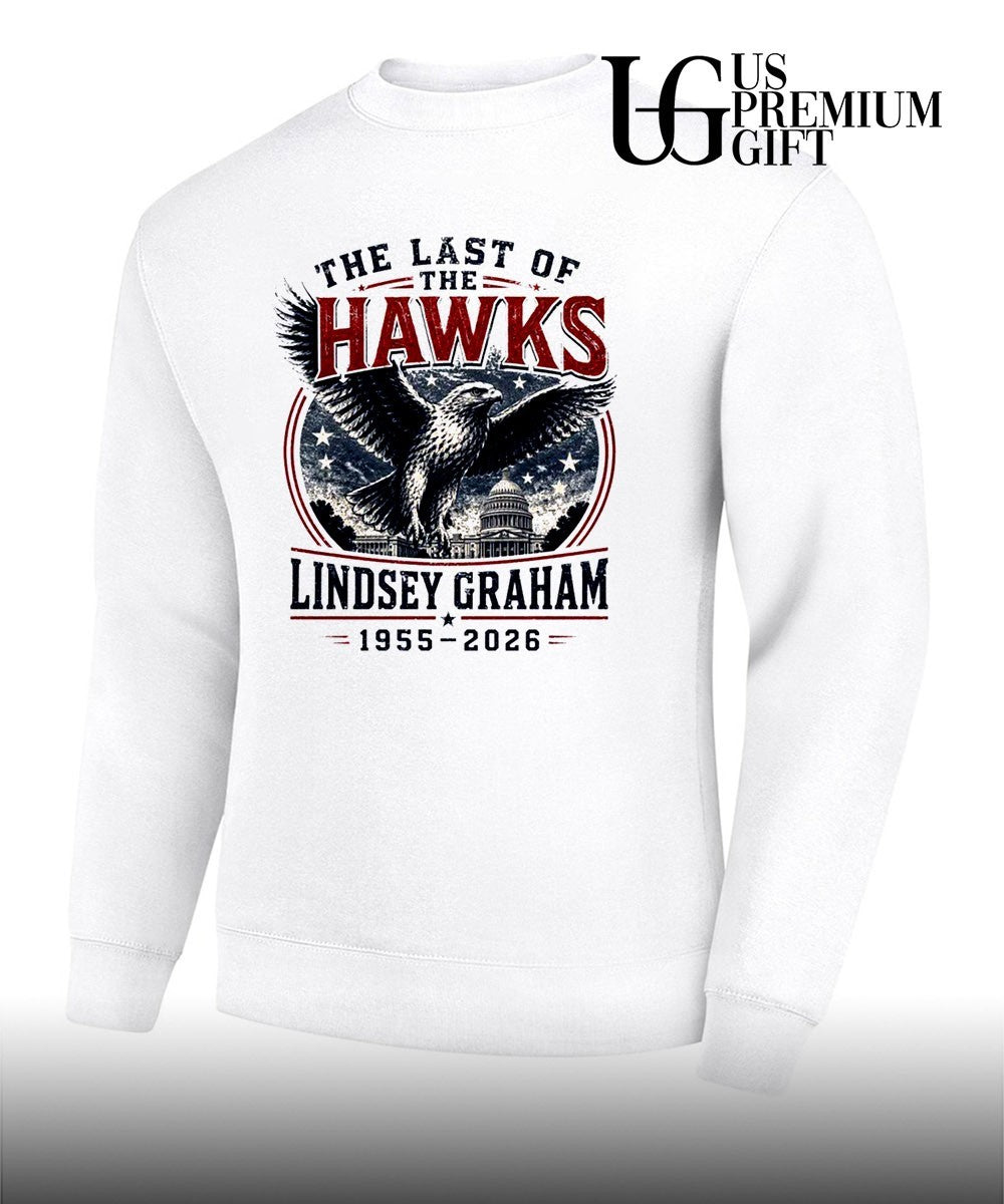 RIP Lindsey Graham 1955-2026 The Last Of the Hawks shirt