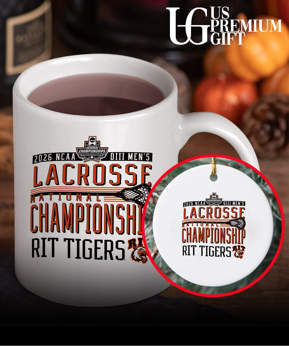 RIT Tigers NCAA Division III Men’s Lacrosse National Championship 2026 shirt