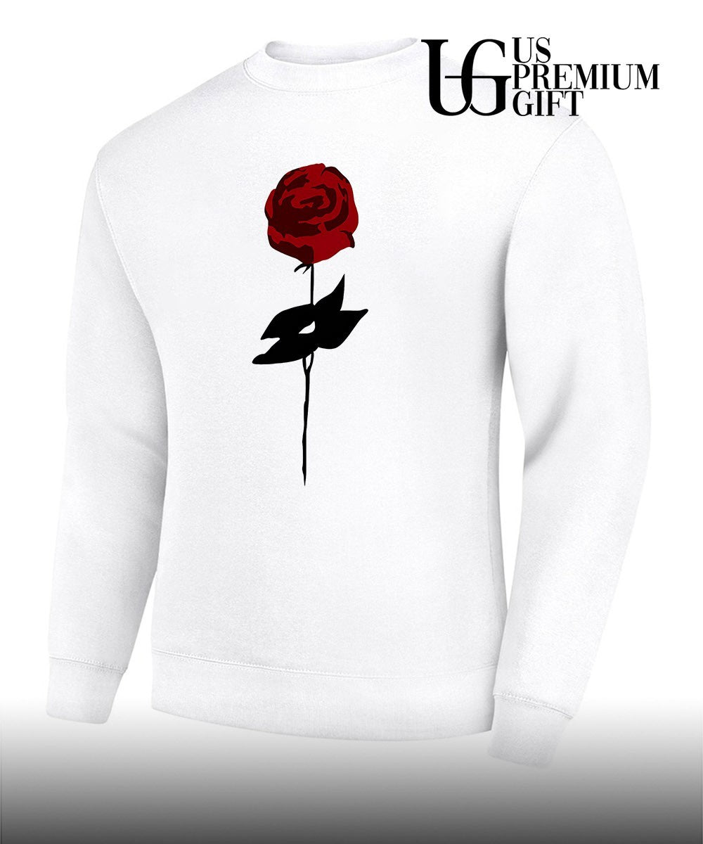 RJ Decker Catherine Delacroix Red Rose shirt