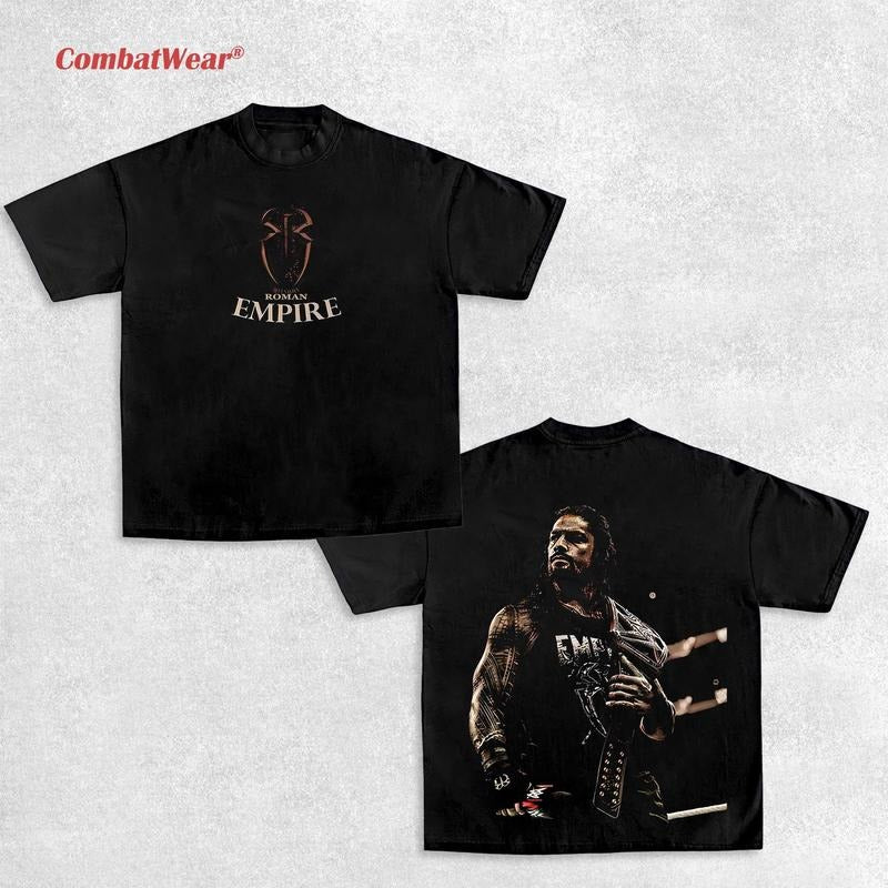 ROMAN REIGNS V1 TEE , Wrestling Tee, Wrestling Graphic Tee, Wrestler Shirt, Sports Shirt, Vintage Wresting Shirt,...