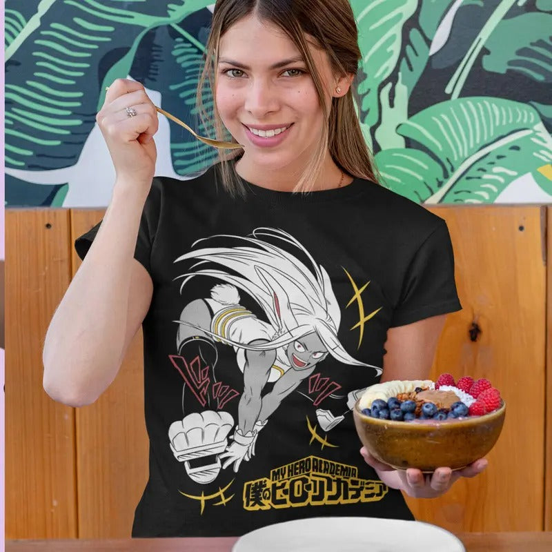 Rabbit Hero Mirko T-Shirt S-4XL Rumi Usagiyama Miruko Bnha Mha My Hero Academia Hoodie, Sweatshirt | HypeDripTees.com