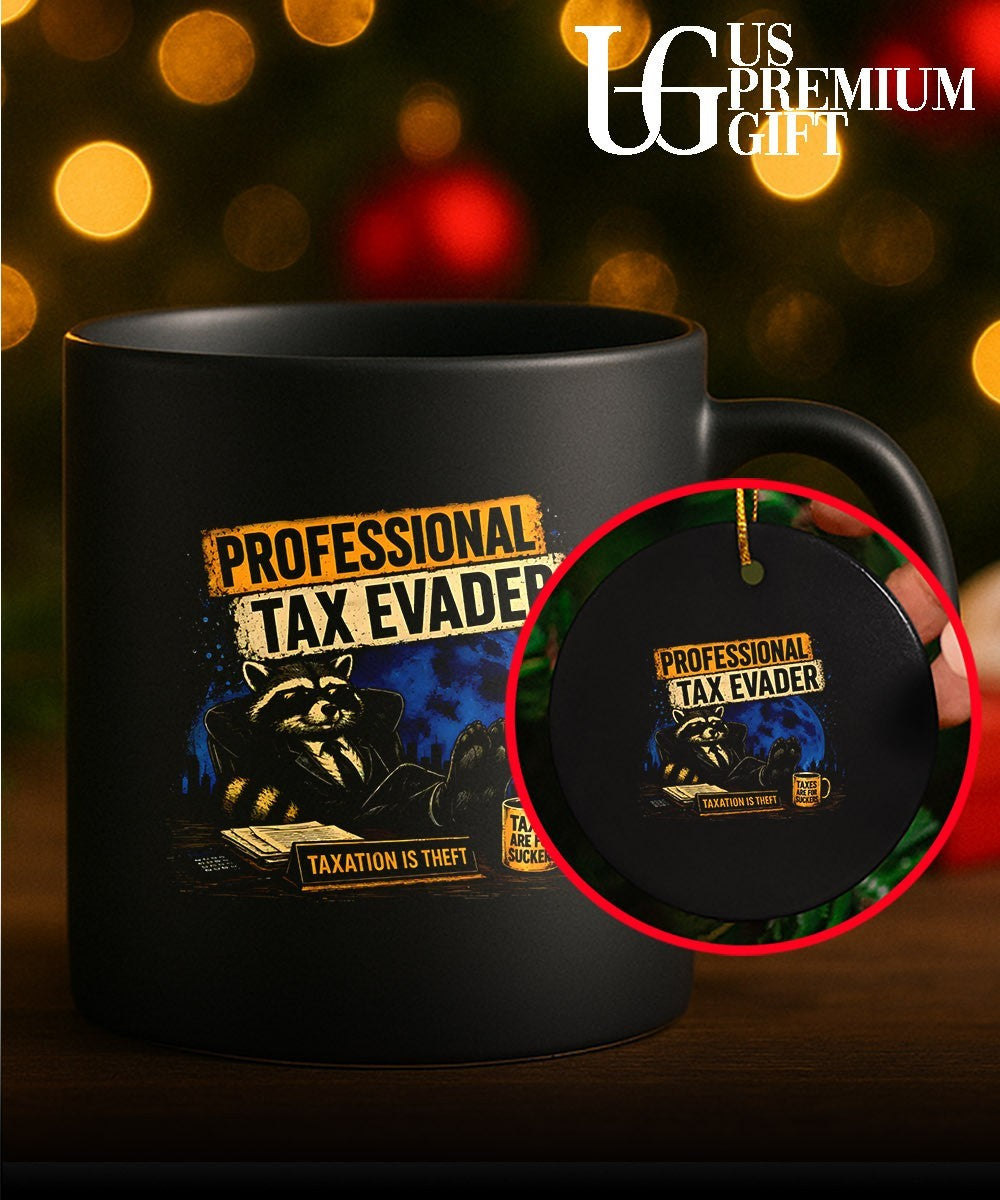 Raccoon professional tax evader shirt