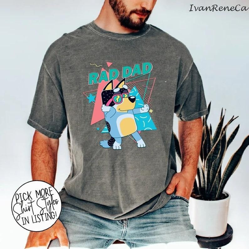 Rad Dad Blu ye Shirt, Blu ye Cool Dad Club Shirt Hoodie, Sweatshirt | HypeDripTees.com