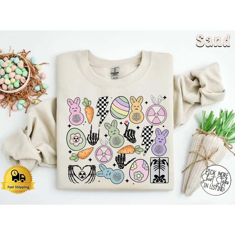Rad Tech Radiology Easter Shirt, Easter Rad Tech Shirt Best Price Hoodie, Sweatshirt | HypeDripTees.com