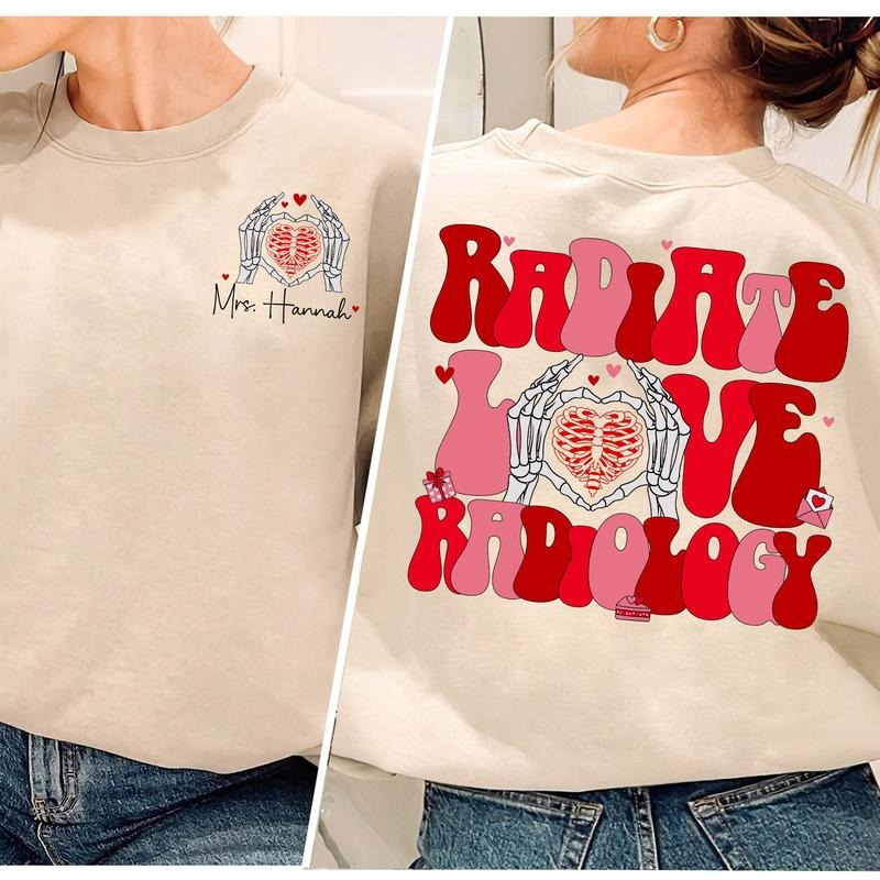 Radiate Love Radiology Shirt , Rad Tech Shirt, Radiology Shirt Best Price Hoodie, Sweatshirt | HypeDripTees.com