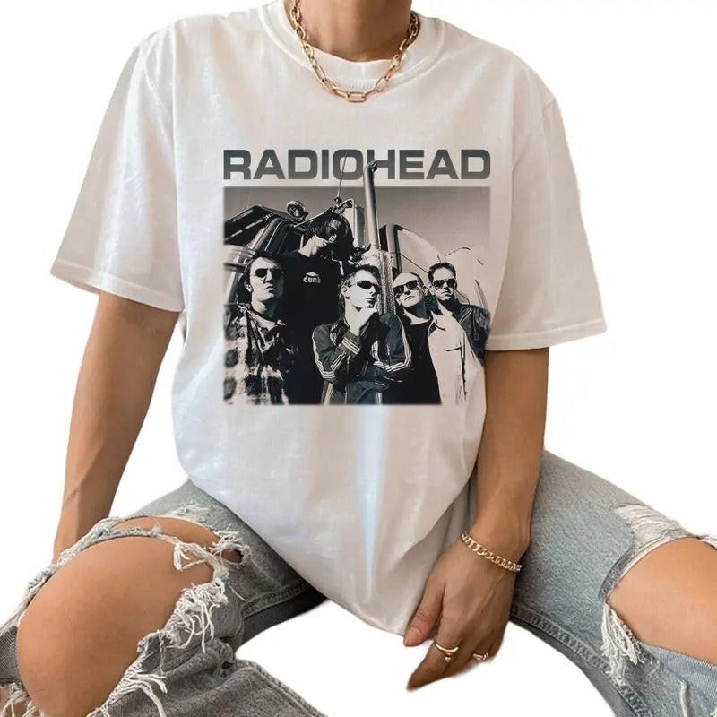 Radio.head T Shirt, Radiohead 90s Band T Shirt, Radio,head Fan T Shirt Hoodie, Sweatshirt | HypeDripTees.com