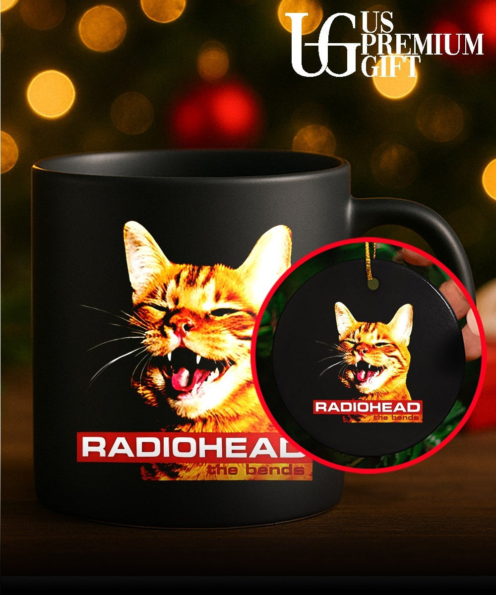 Radiohead The Bends laughing Cat music 2026 shirt