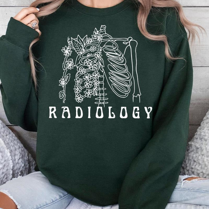 Radiology Skeleton Shirt, Rad Tech Gifts, Xray Gifts Best Price Hoodie, Sweatshirt | HypeDripTees.com