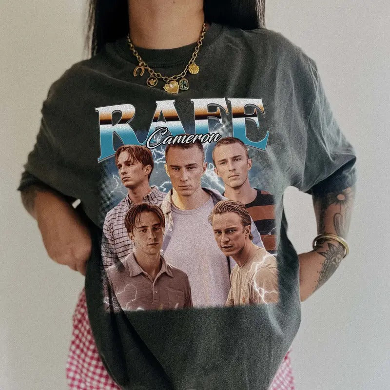 Rafe Cameron Outer Banks Comfort Colors T-shirt, Unisex Tshirt For Men- For Women, Y2K 90s Retro Movies Bootleg Tshirt,...