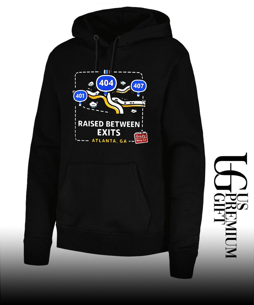Raised between exits Atlanta shirt
