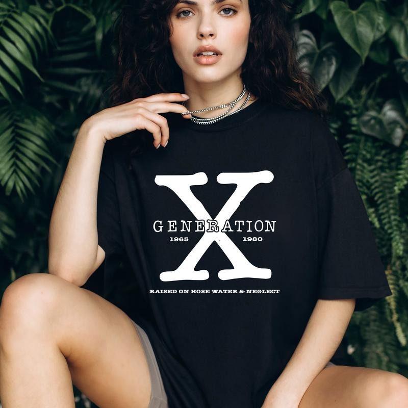 Raised on Hose Water and Neglect T-Shirt Generation X T-Shirt Comfort Fabric Hoodie, Sweatshirt | HypeDripTees.com
