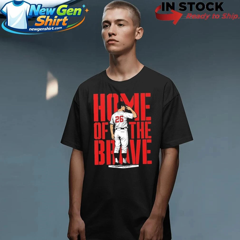 Raisel Iglesias Home Of The Brave Shirt