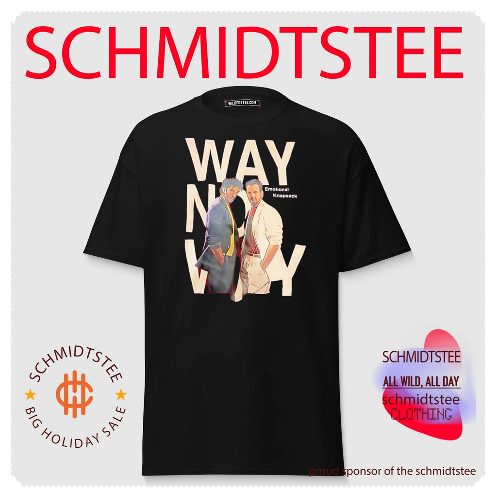 Ranbir Kapoor and David Schwimmer Emotional Knapsack graphic shirt