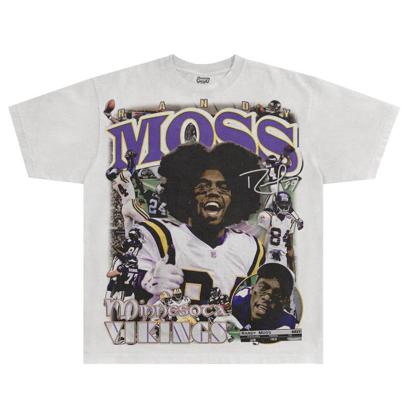 Randy Moss Tee | Vintage Tee Graphic T-Shirt Sweatshirt Hoodie | Sport Tee - Gift For Fan | HypeDripTees.com