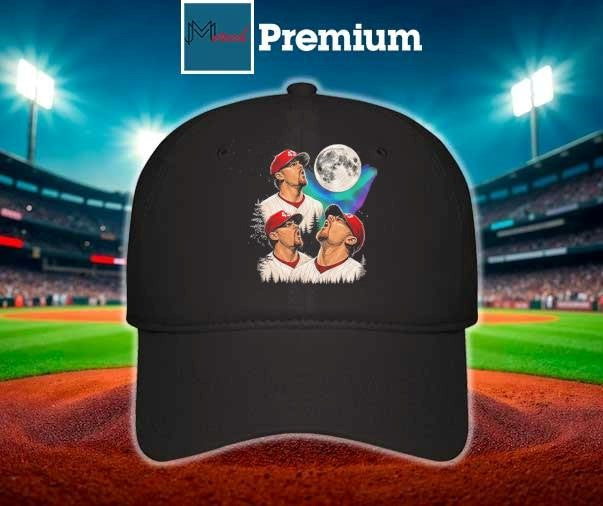 Randy Wolf Philadelphia Phillies Wolf Howling Meme T-Shirt