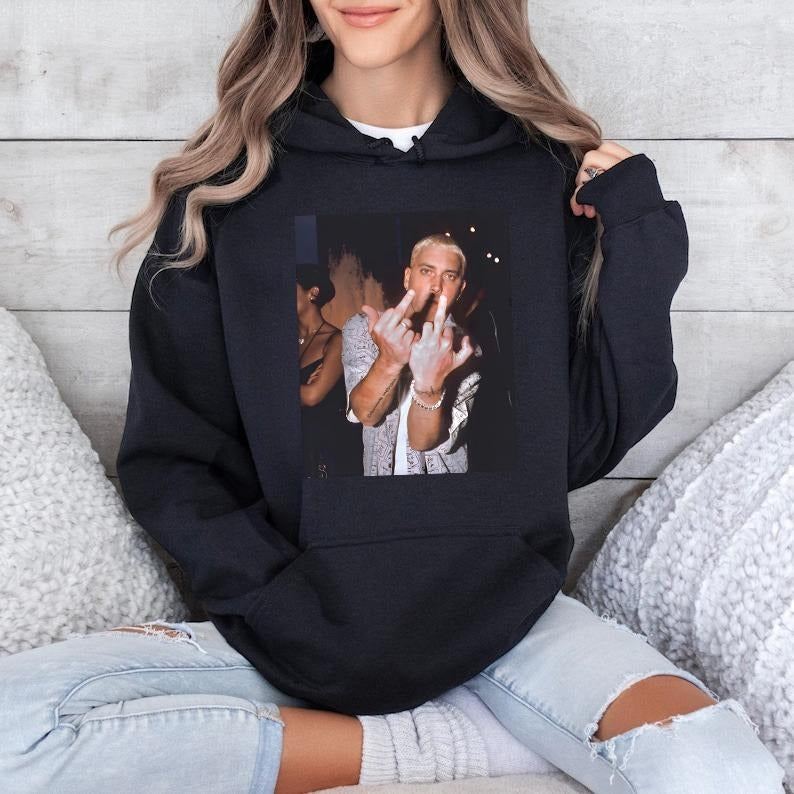 Rap God Hoodie, Rapper Shirt, HipHop Shirt, Slim Shady Shirt, EM Shirt, EM 114 Sweatshirt | HypeDripTees.com
