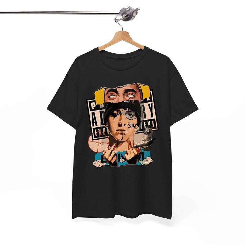 Rap God T-Shirt, Rapper Shirt, HipHop Shirt, Slim Shady Shirt, EM Shirt, EM 120 Hoodie, Sweatshirt | HypeDripTees.com