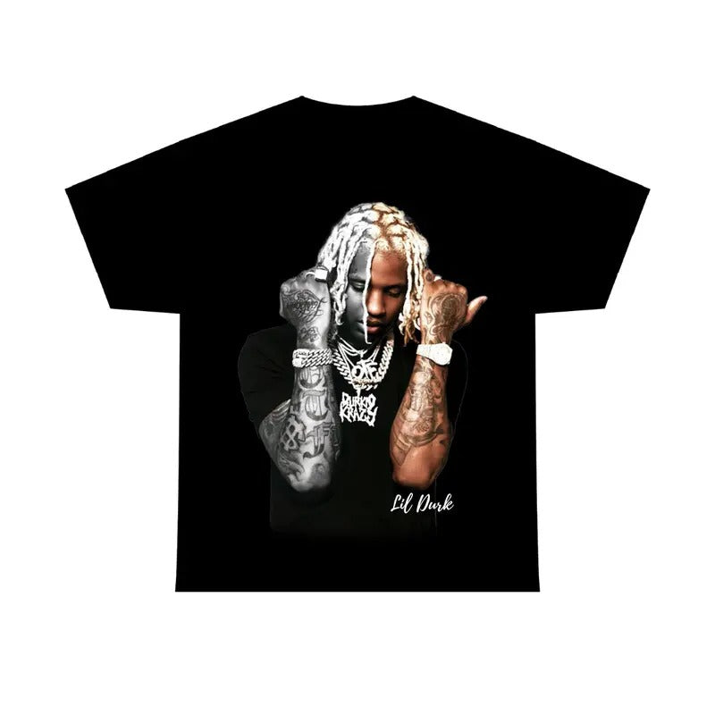 Rap Lil Durkkkk Tee Shirt, Gift Fans Tee Hoodie, Sweatshirt | HypeDripTees.com