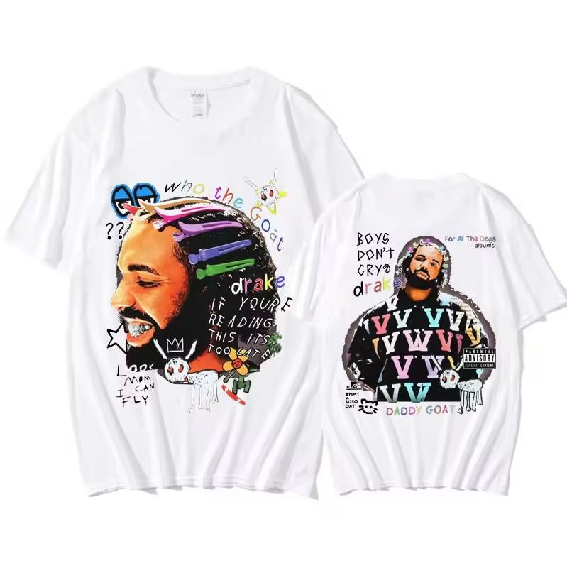 Rapper Drake T-shirt  Fashion Hip Hop T Shirts Hoodie, Sweatshirt | HypeDripTees.com