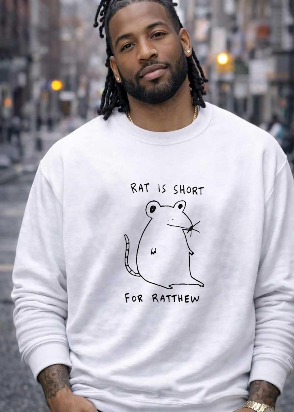 Ratthew Short for Rat T-Shirt