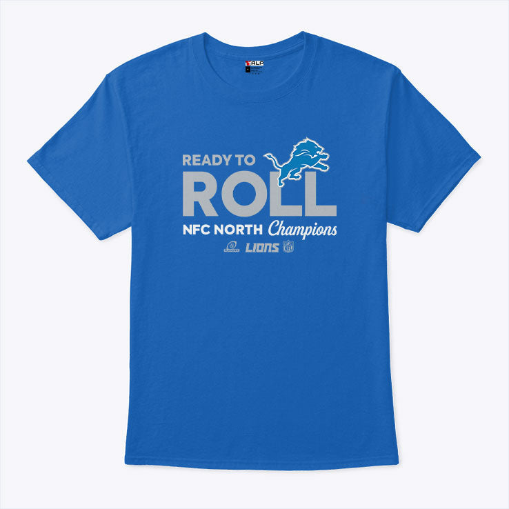 Ready To Roll NFC North Division Champions 2024 Detroit Lions Shirt