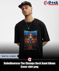 Rebellionrose The Champs Rock Band Album Cover shirt