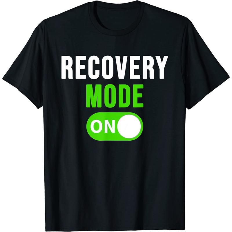 Recovery Mode On Shirt Get Well Gift Funny Injury Tee T-Shirt Recovering Gift Hoodie, Sweatshirt | HypeDripTees.com