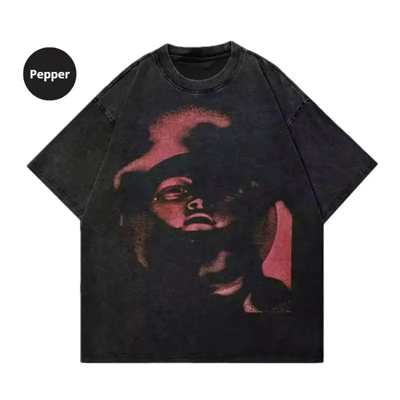 Red Graphic Face T Shirt, Sweatshirt, Hoodie Gift For Women Top Womenswear Underwear Humen | HypeDripTees.com