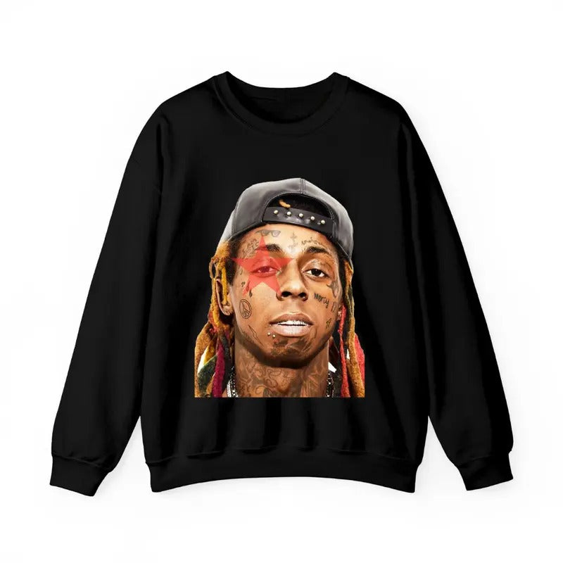 Red Star Lill Waynee Sweatshirt Fan Gift Shirt Hoodie | HypeDripTees.com
