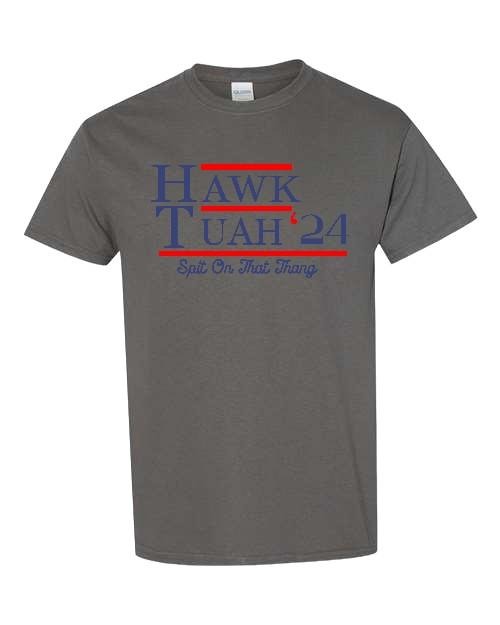 Red White and Blue Hawk Tuah 2024 T Shirt Hoodie, Sweatshirt | HypeDripTees.com