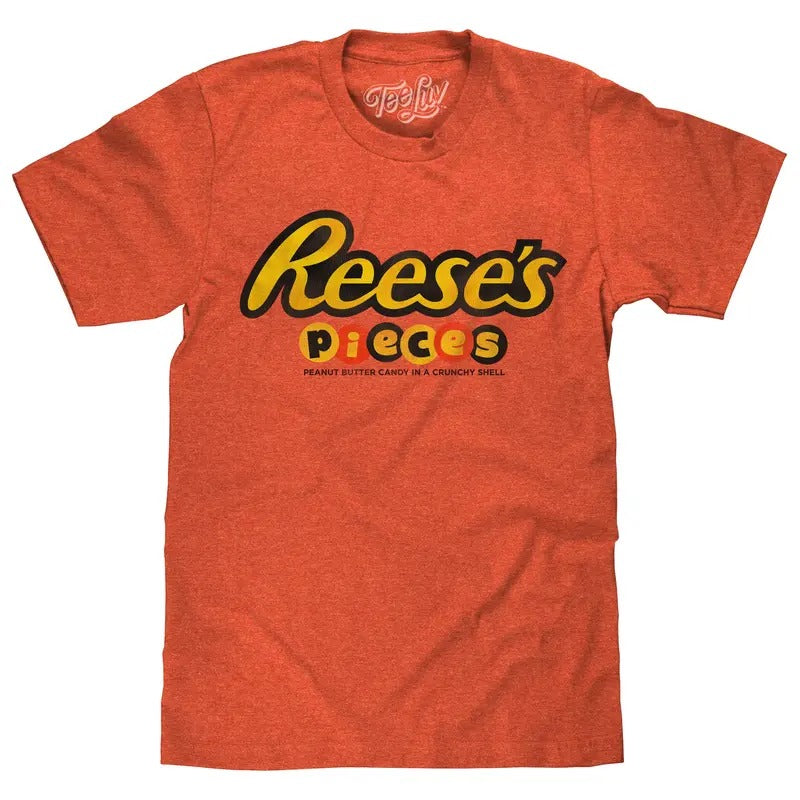 Reese's Pieces T-Shirt - Orange Hoodie, Sweatshirt | HypeDripTees.com