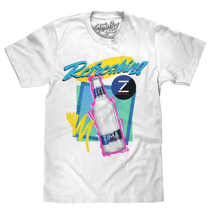 Refreshing Zima T-Shirt - White Hoodie, Sweatshirt | HypeDripTees.com