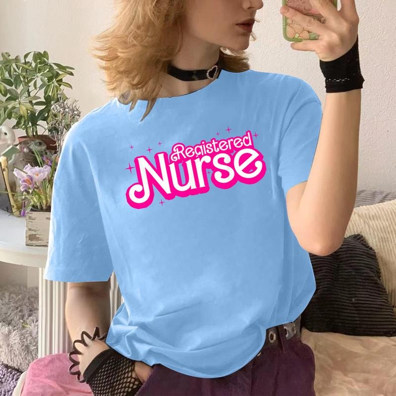 Registered Nurse - Staff Nursing Unisex T-Shirt, Cotton 100%, Top Trending Fashion Hoodie, Sweatshirt | HypeDripTees.com
