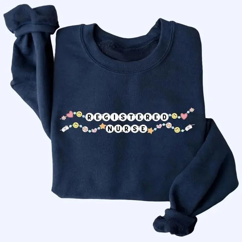 Registered Nurse Friendship Sweatshirt, Registered Nurse Crewneck, RN Sweatshirt, Nurse Crew Shirt, Nurse Shirt Gift,...