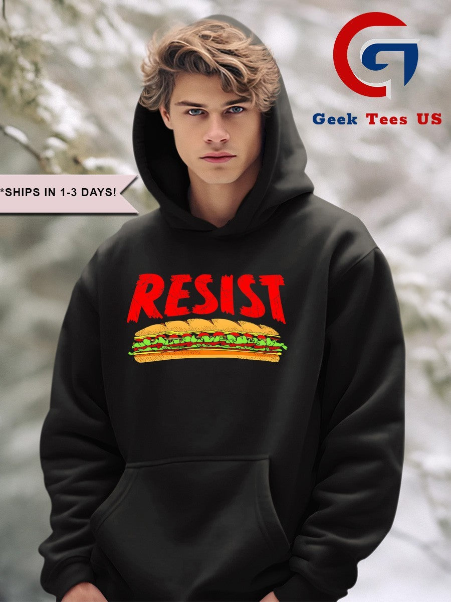 Resist Anti Ice Sandwich Guy DC shirt