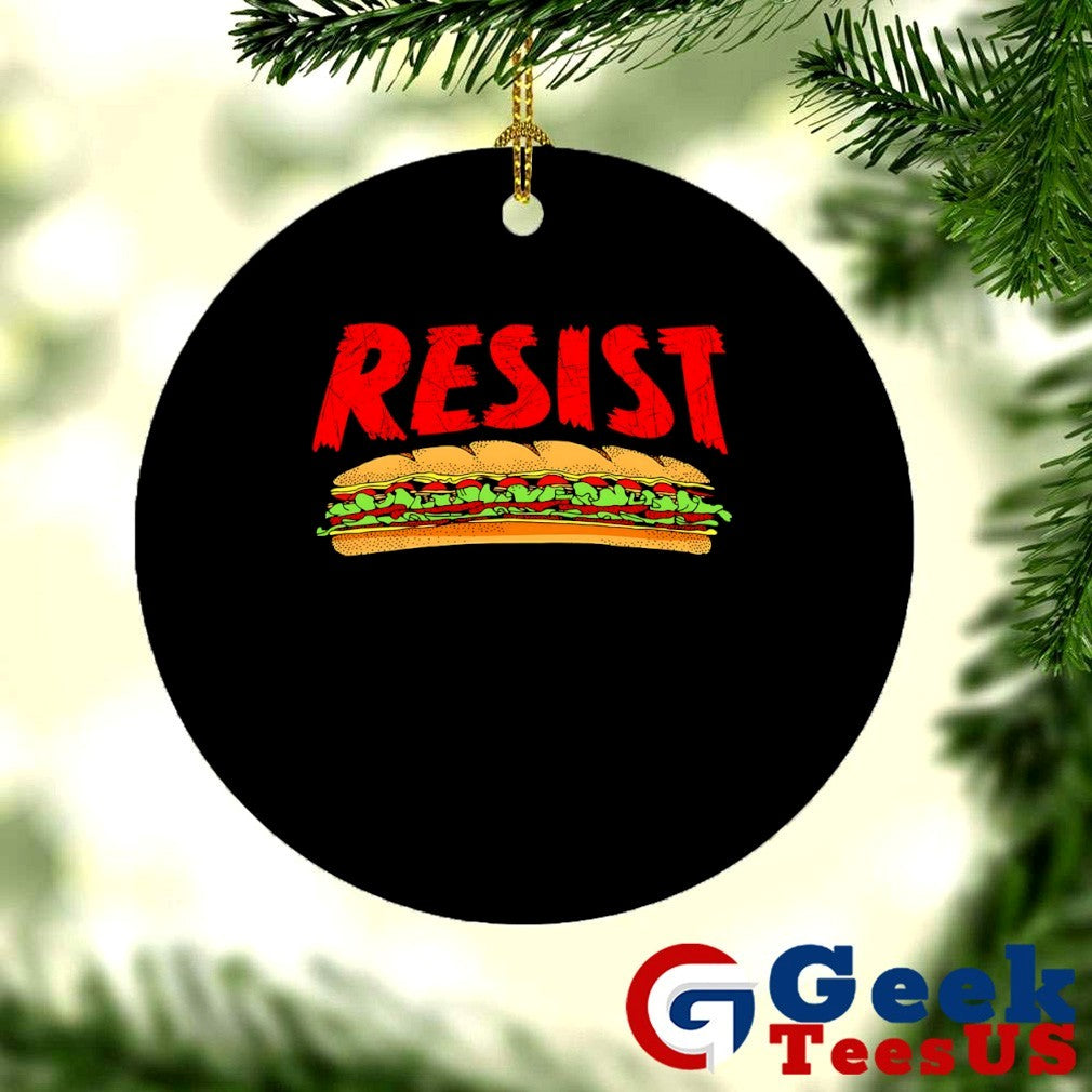 Resist Anti Ice Sandwich Guy DC shirt