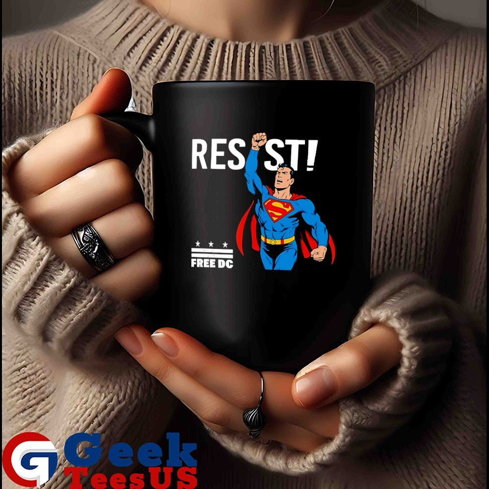 Resist Superman Free DC shirt