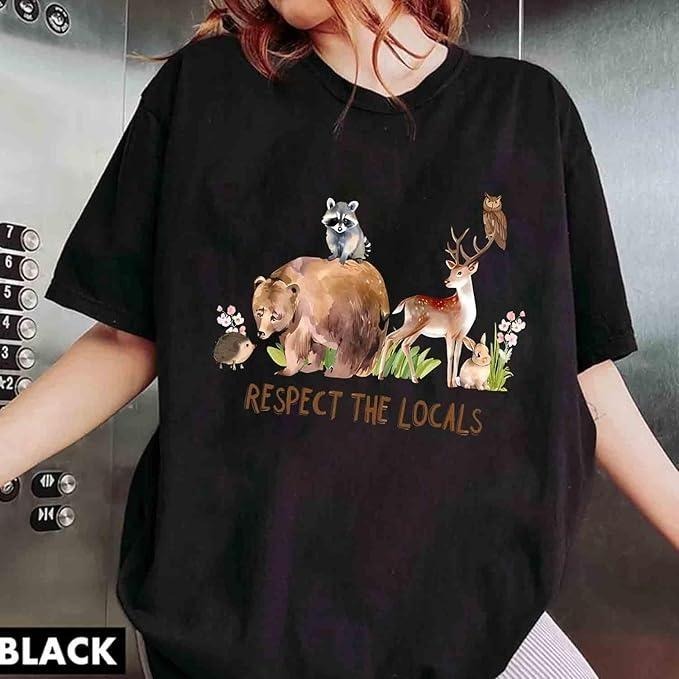 Respect Local Wildlife Life in Parks Anti Trump Shirt Hoodie, Sweatshirt | HypeDripTees.com