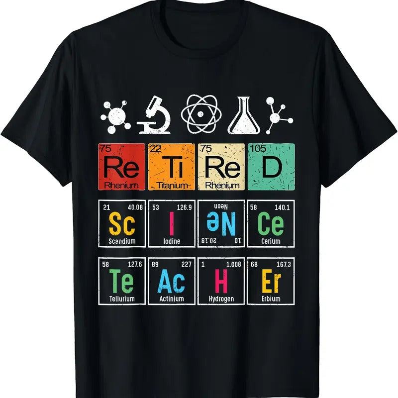 Retired Science Teacher Learning School Retirement T-Shirt Hoodie, Sweatshirt | HypeDripTees.com