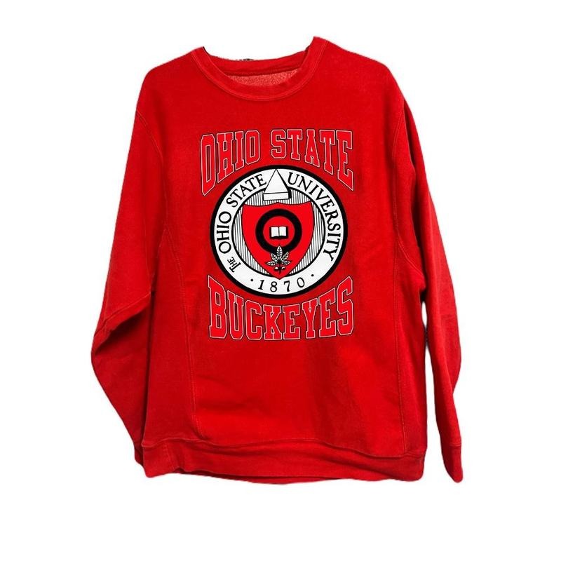 Retro 90s Ohio State University Buckeyes NCAA Unisex t-shirt, sweatshirt, hoodie Cotton | HypeDripTees.com
