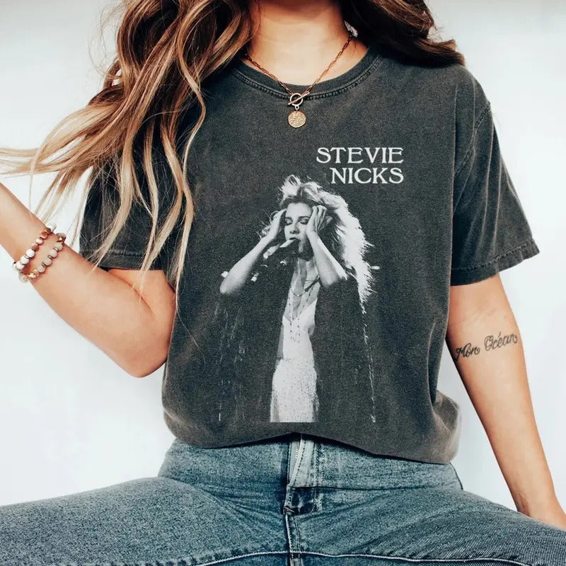 Retro 90s Stevie Nicks Shirt, Stevie Nicks Tour 2024 Shirt, Stevie Nicks Album Shirt, Stevie Nicks Shirt, Rock Band 90s...