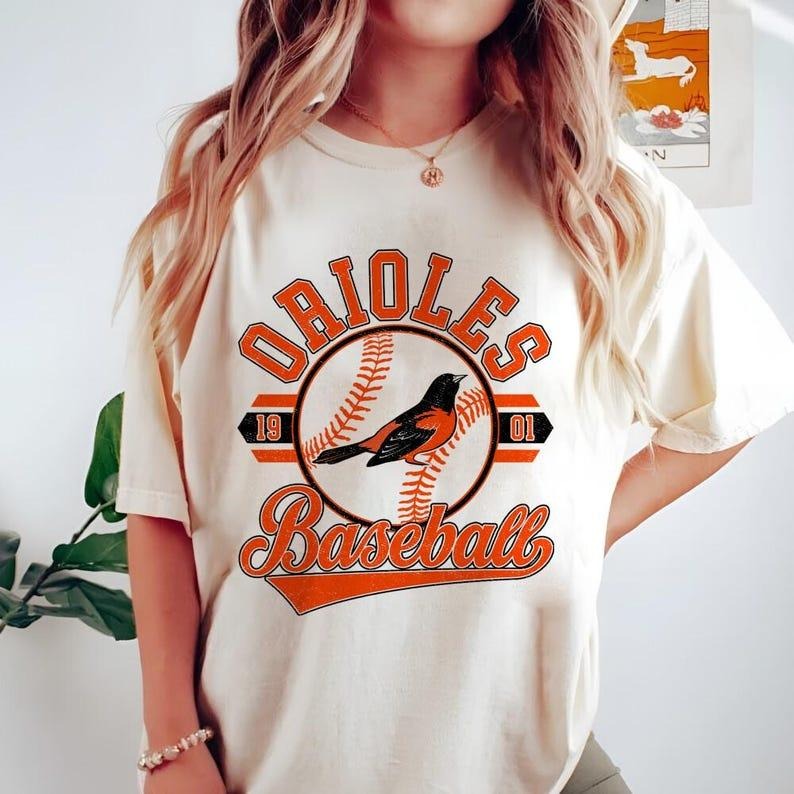 Retro Baltimore Baseball Tshirt, Baseball Team Tshirt Hoodie, Sweatshirt | HypeDripTees.com